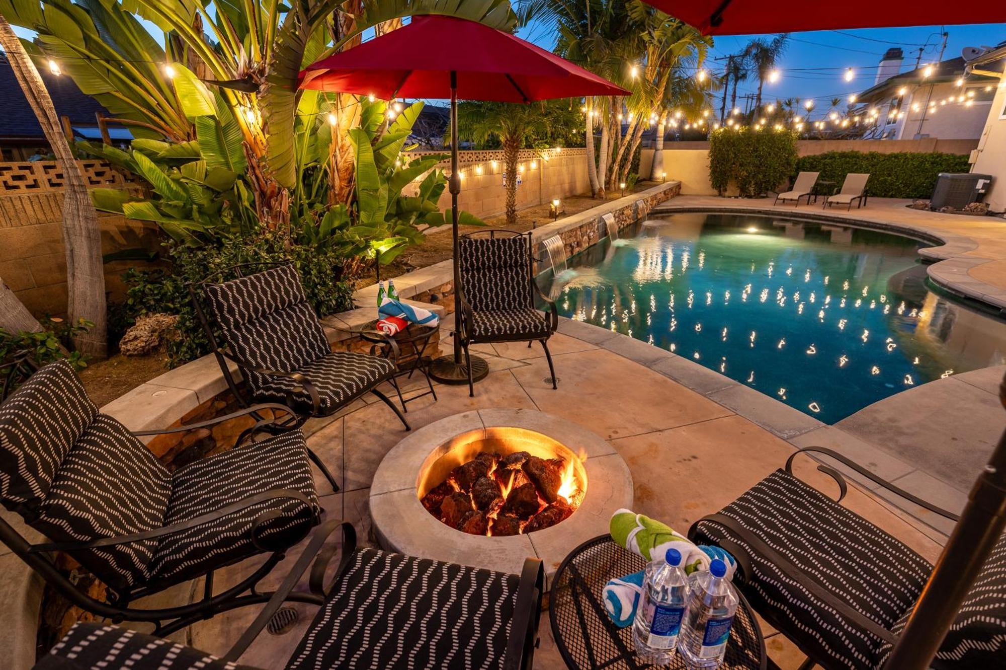 Amazing Modern Pool House Near Disneyland Anaheim Exterior foto