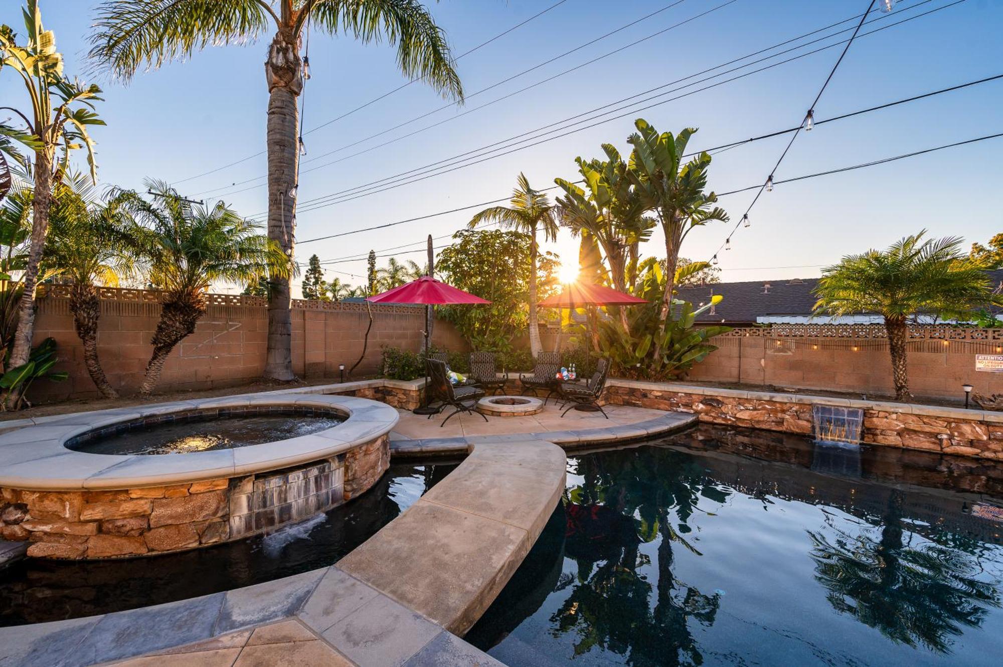 Amazing Modern Pool House Near Disneyland Anaheim Exterior foto