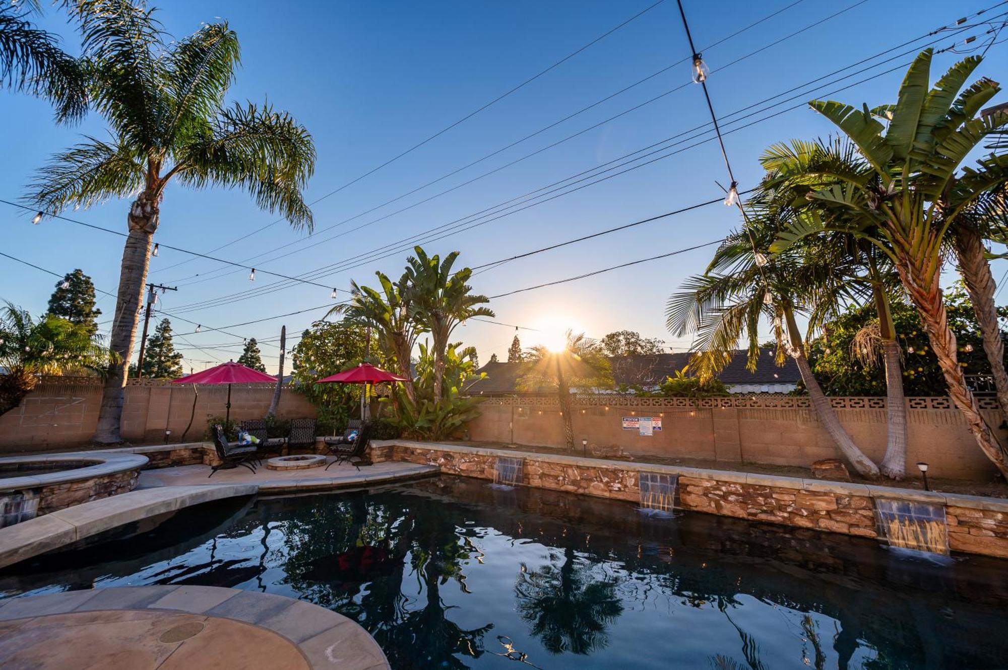 Amazing Modern Pool House Near Disneyland Anaheim Exterior foto