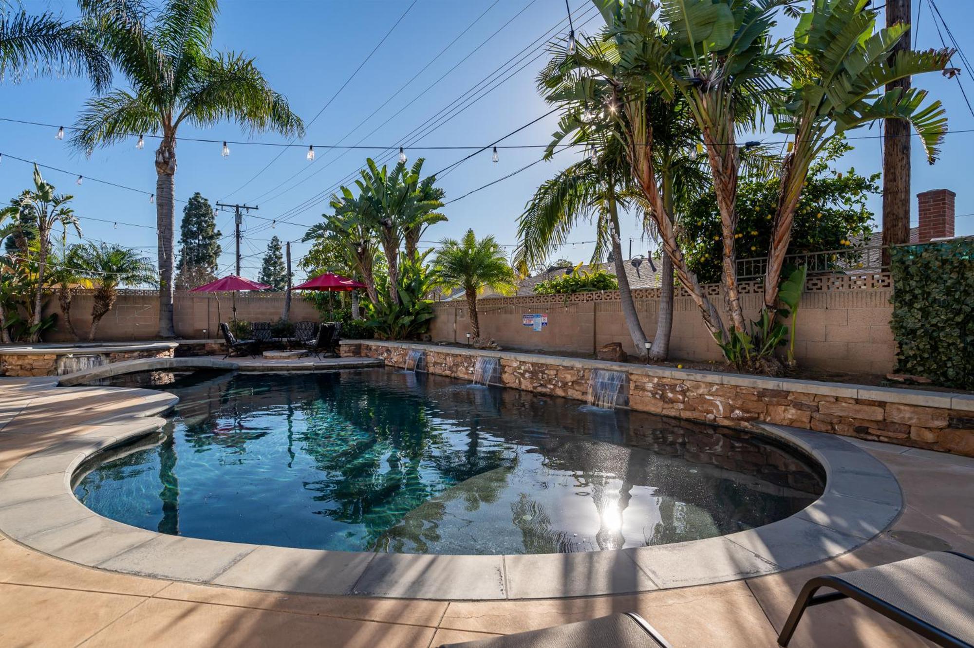 Amazing Modern Pool House Near Disneyland Anaheim Exterior foto